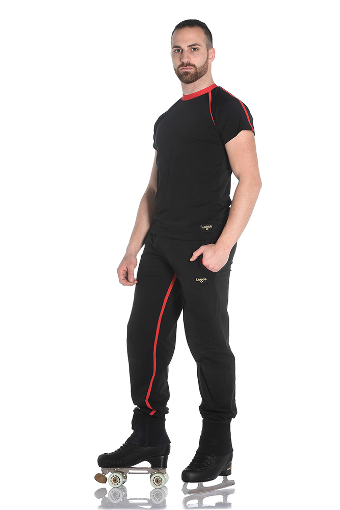 Pantalone Color Basic Uomo Bambino Abbigliamento Pattinaggio LOGOS